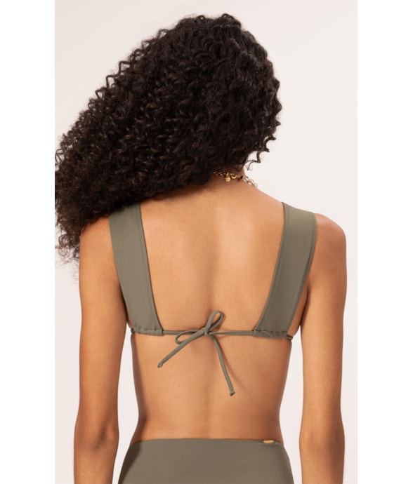 Top Regata Canal Air Sense Verde Militar