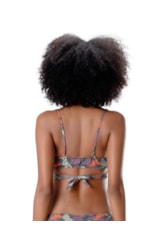 Top Regata Com Argola Fauna Verde Militar
