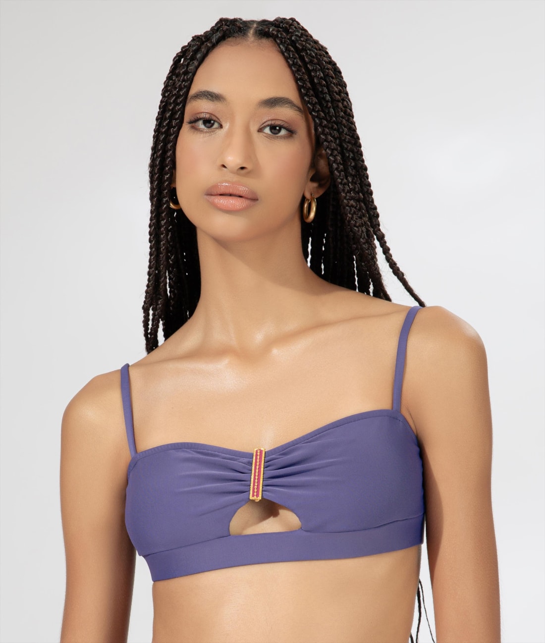 Top Regata Detalhe Califórnia Old Purple