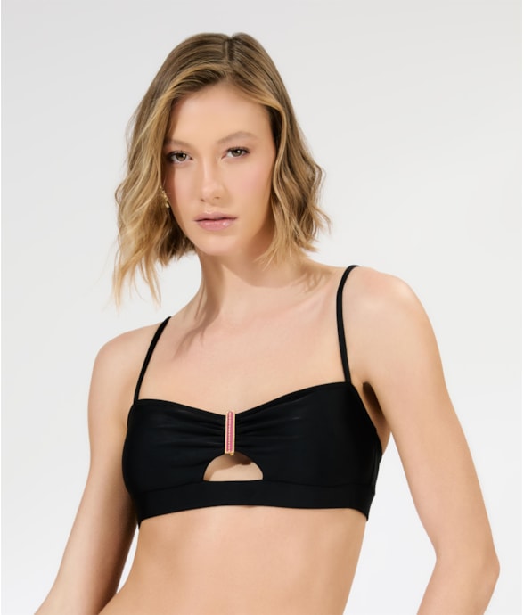 Top Regata Detalhe Califórnia Preto