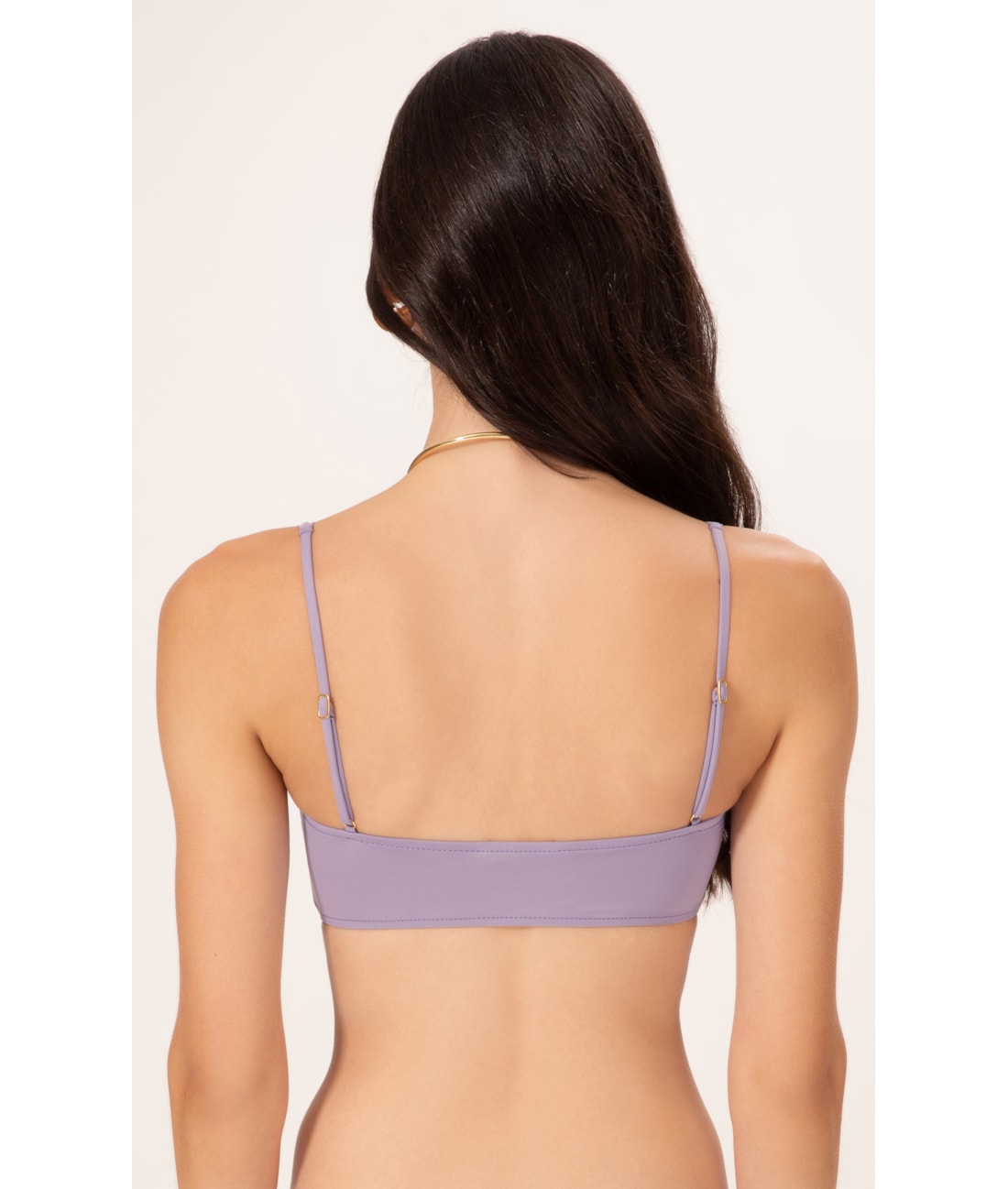 Top Regata Franzido Draping Lilas