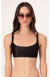 Top Regata Satin Skin Preto
