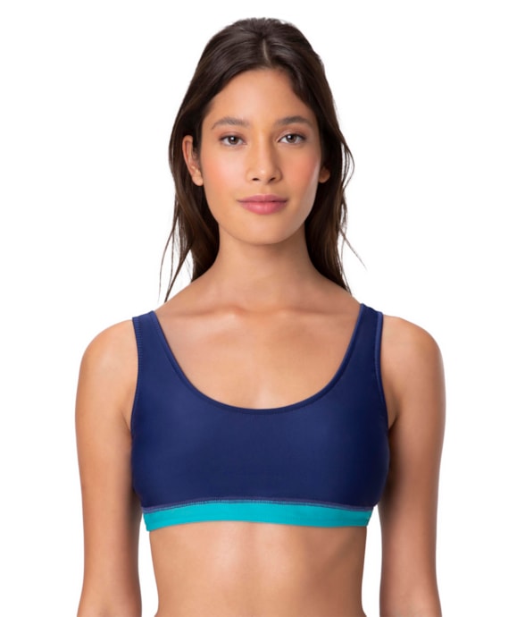 Top Regata Sporty Turquesa