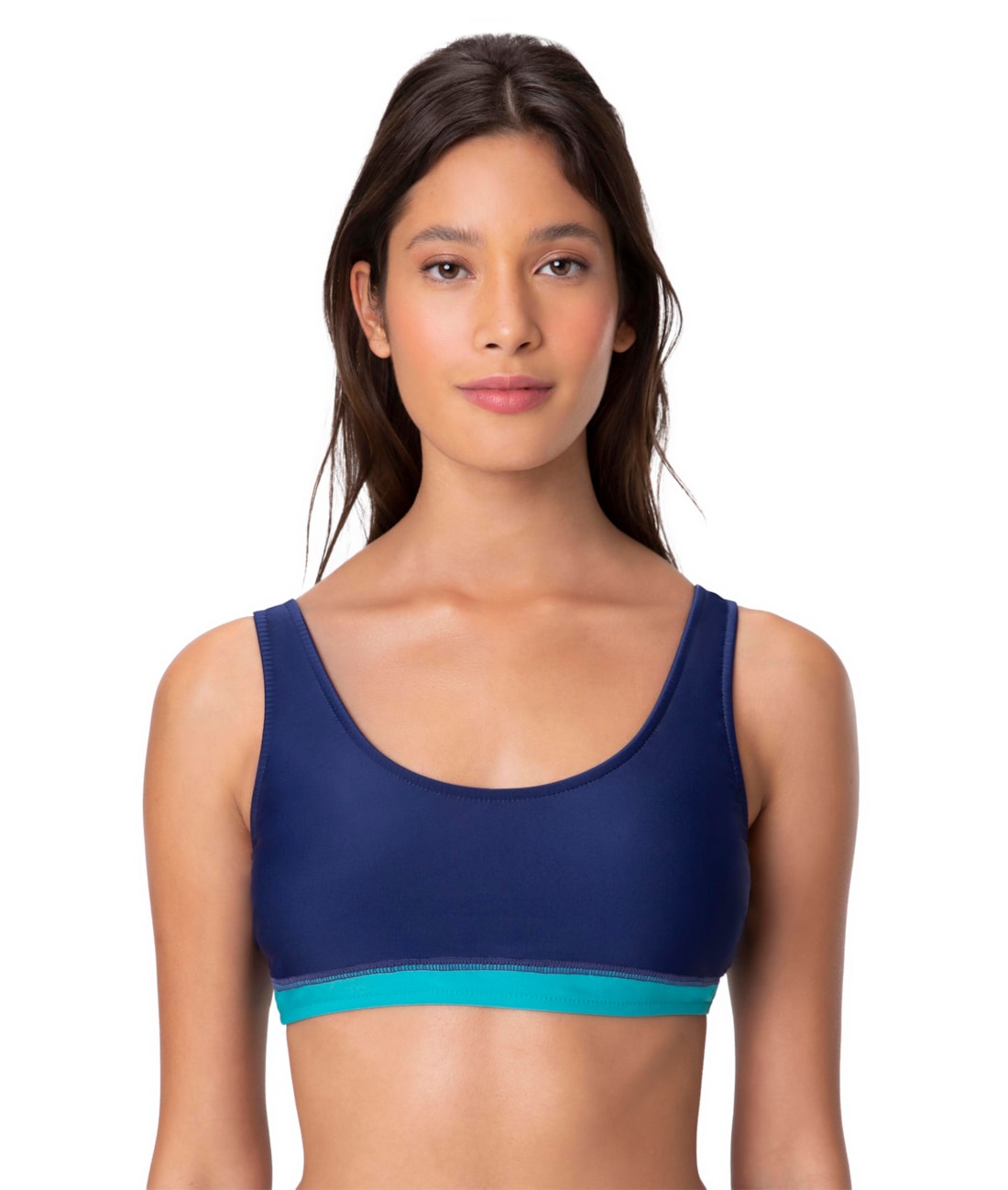 Top Regata Sporty Turquesa