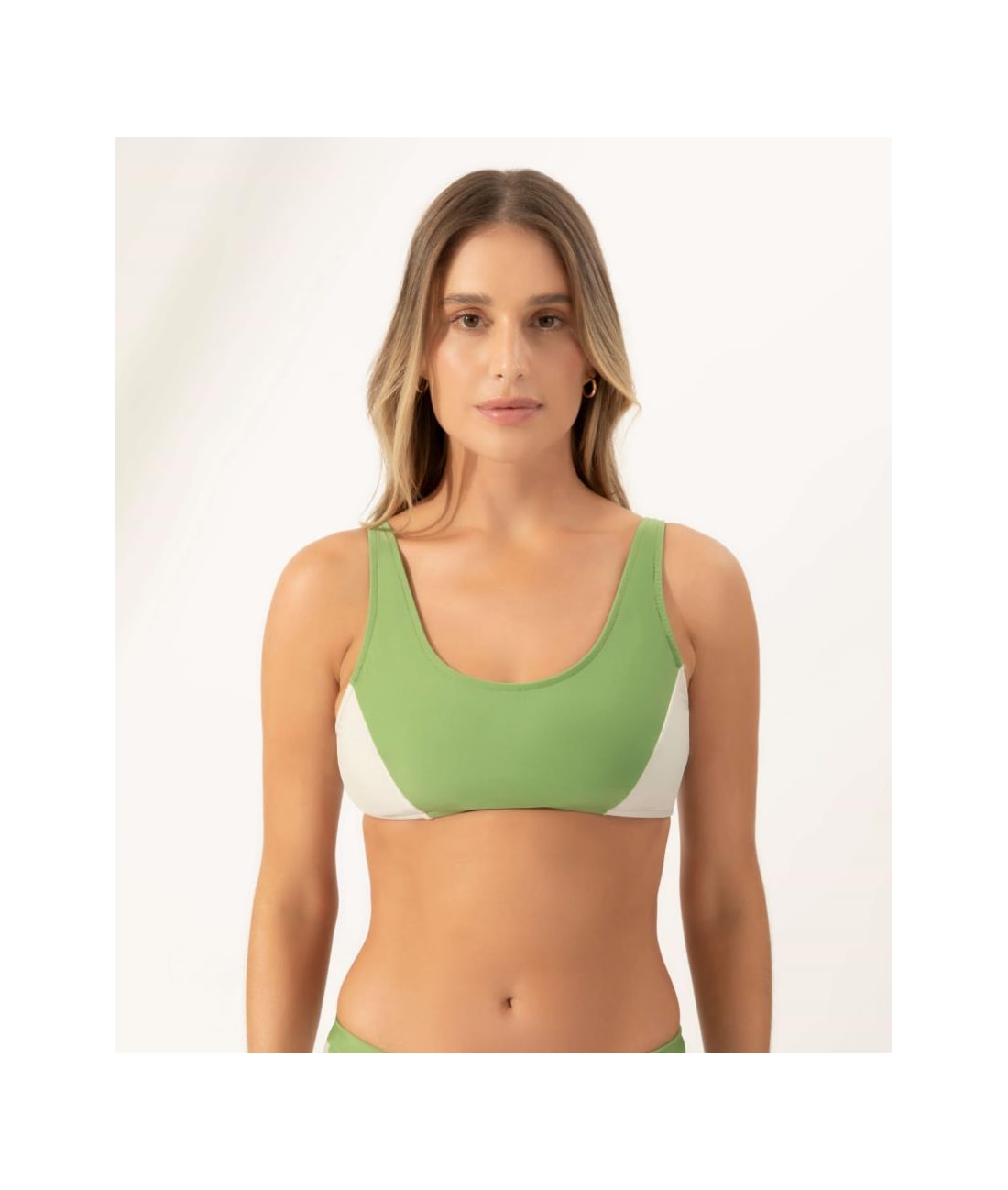 Top Regata Sporty Verde Oliva