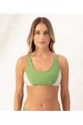 Top Regata Sporty Verde Oliva