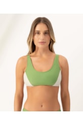 Top Regata Sporty Verde Oliva