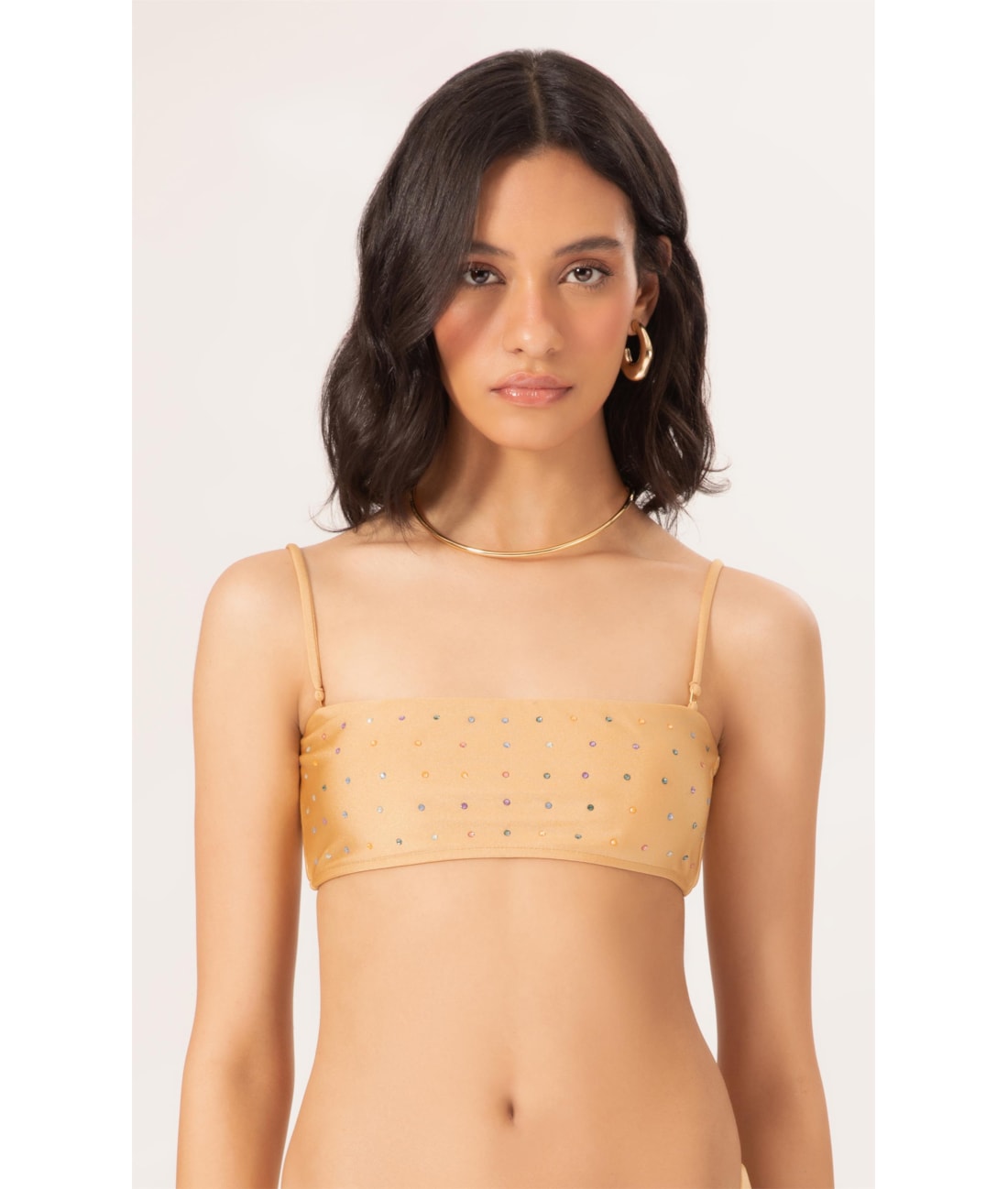 Top Reto Crystals By Swarovski Celebrate Areia