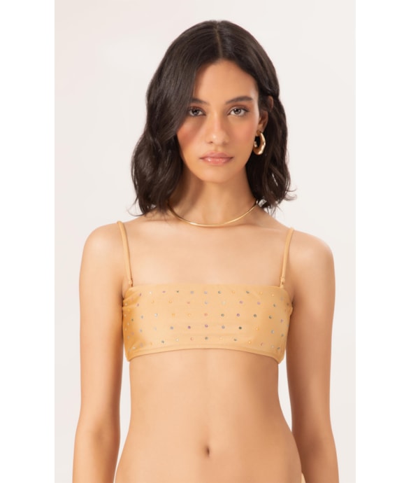 Top Reto Crystals By Swarovski Celebrate Areia