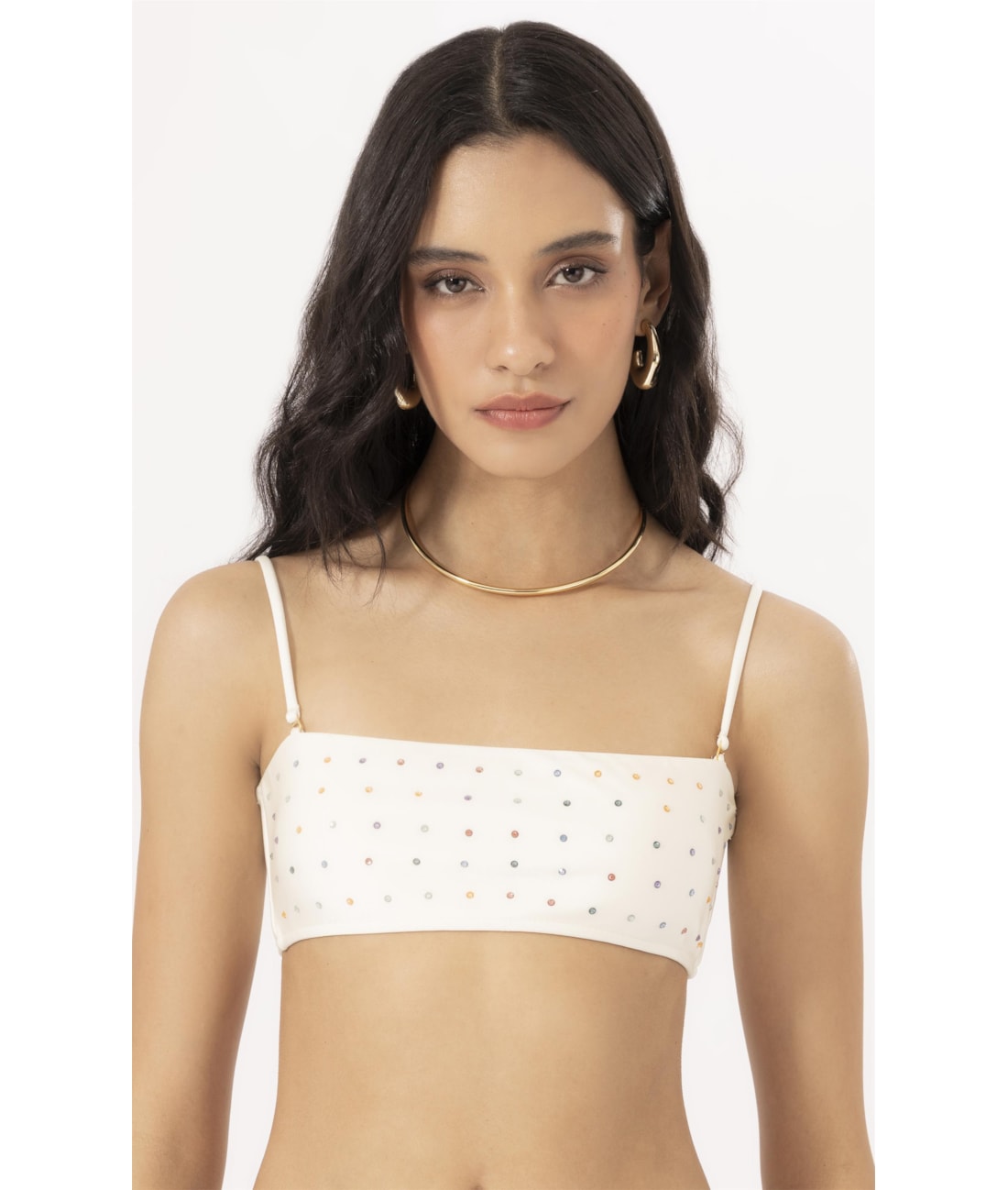 Top Reto Crystals By Swarovski Celebrate Perola