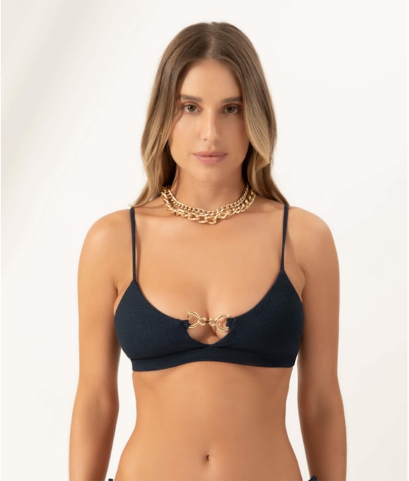 Top Reto Recorte v Bobby Dark Navy