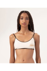 Top Reto Viés Breeze Off White