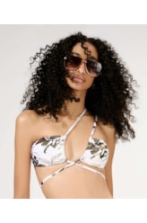 Top Tiras Gold Branco