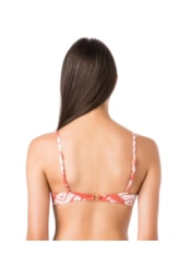 Top Triângulo Bojo Tie Dye Rosa