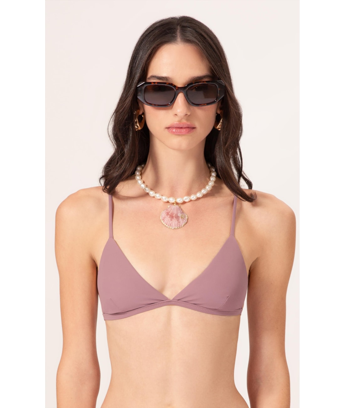 Top Triângulo Fixo Air Sense Old Purple