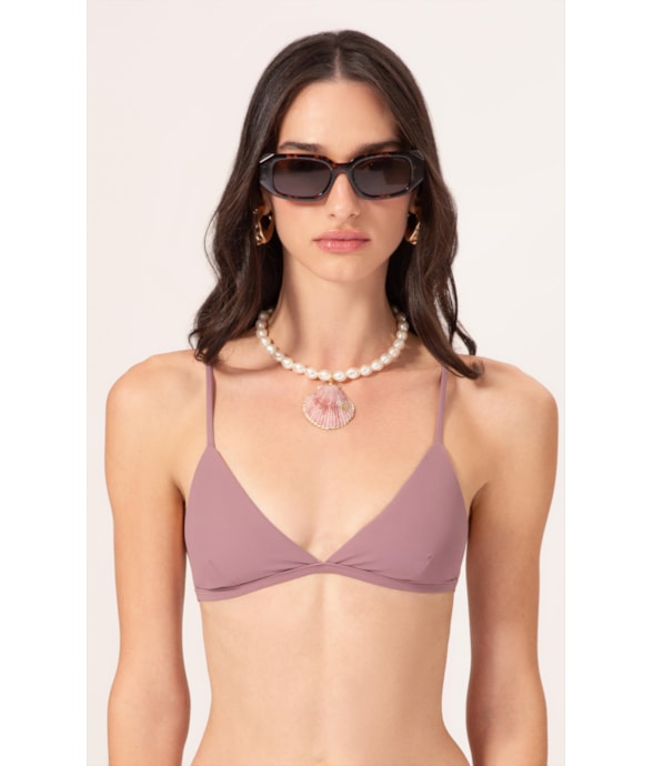 Top Triângulo Fixo Air Sense Old Purple