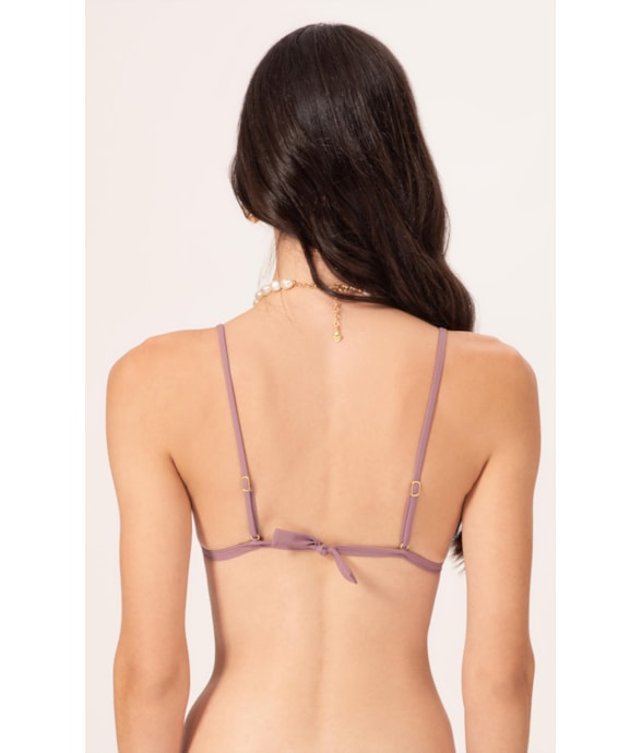 Top Triângulo Fixo Air Sense Old Purple