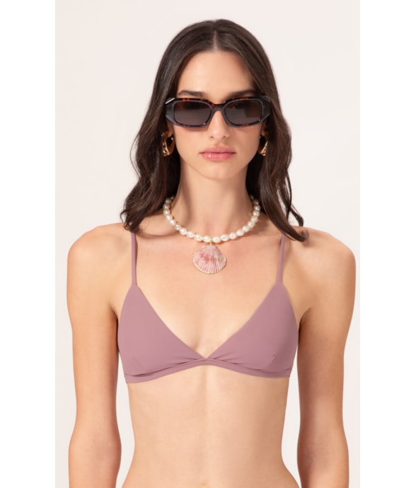 Top Triângulo Fixo Air Sense Old Purple