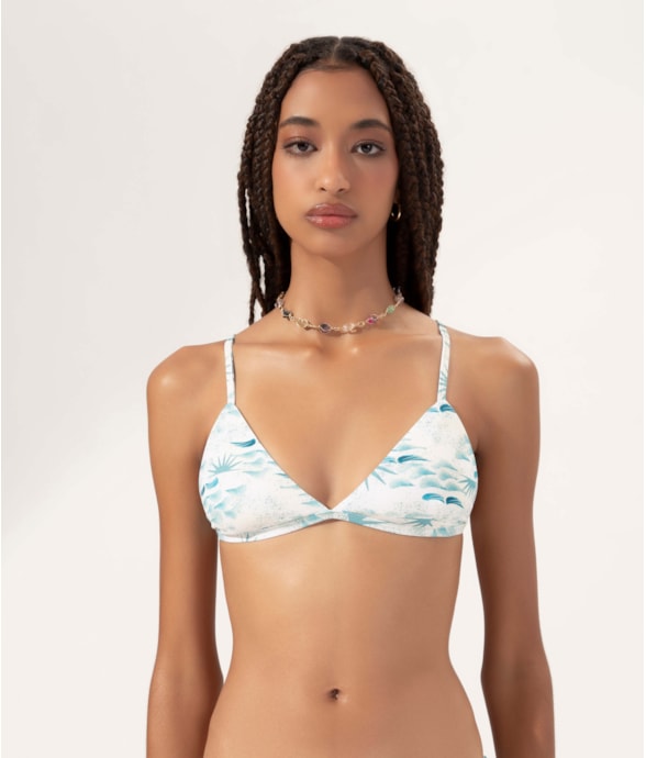 Top Triângulo Fixo La Mer Off White