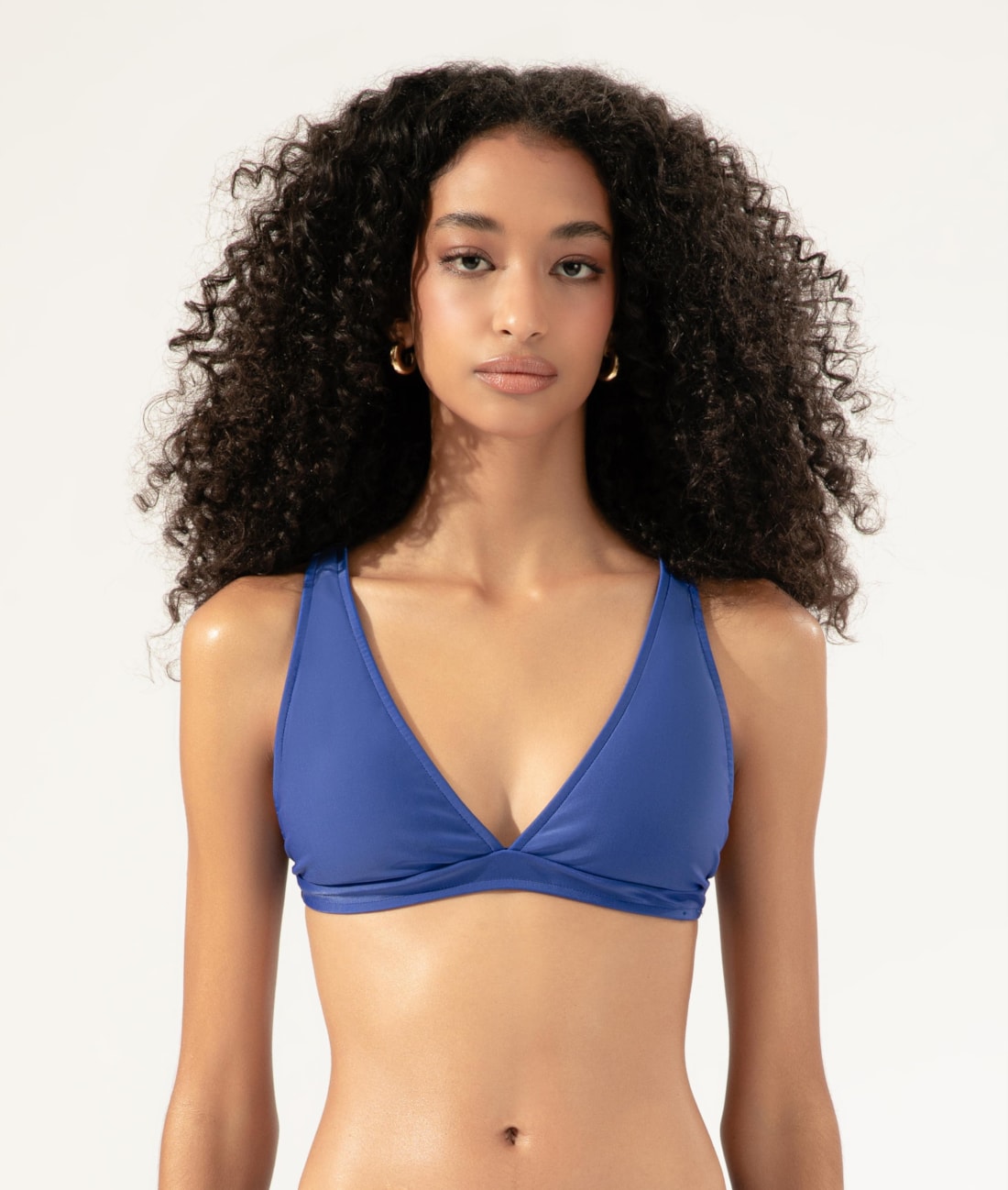 Top Triângulo Largo Sporty Royal