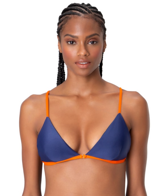 Top Triângulo Nadador Sporty Laranja