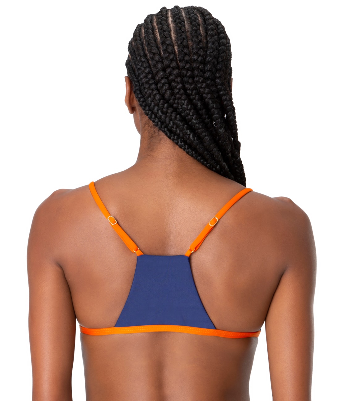 Top Triângulo Nadador Sporty Laranja