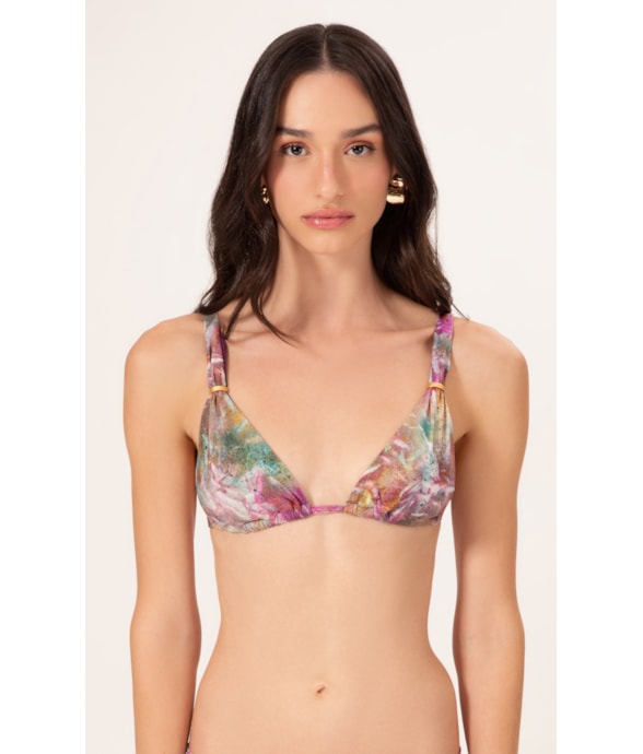 Top Triângulo Passador Haze Roxo