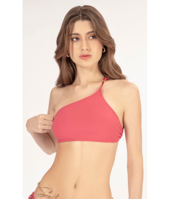 Top Um Ombro So Crepe Ocean Melancia