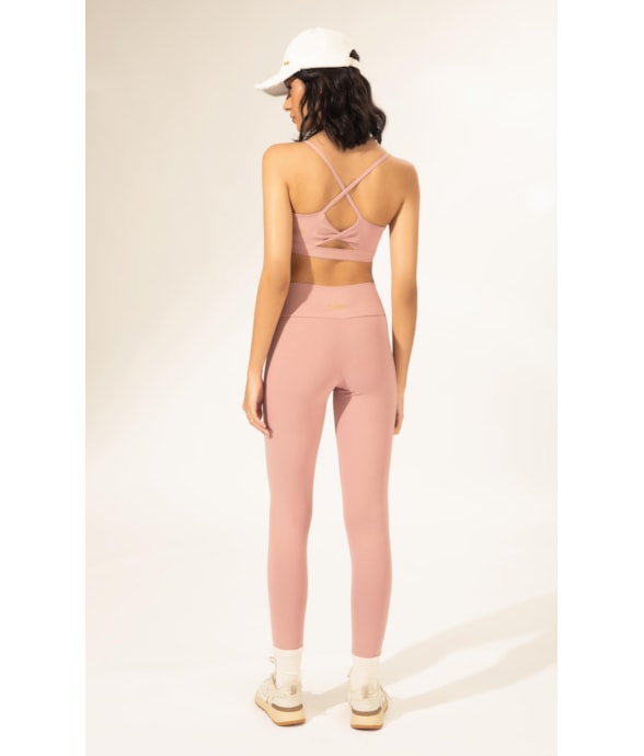 Top Wellness Alcas Poliamida Rosa Dusty
