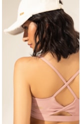 Top Wellness Alcas Poliamida Rosa Dusty