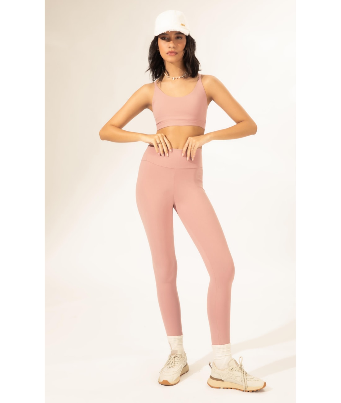 Top Wellness Alcas Poliamida Rosa Dusty