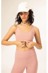 Top Wellness Alcas Poliamida Rosa Dusty