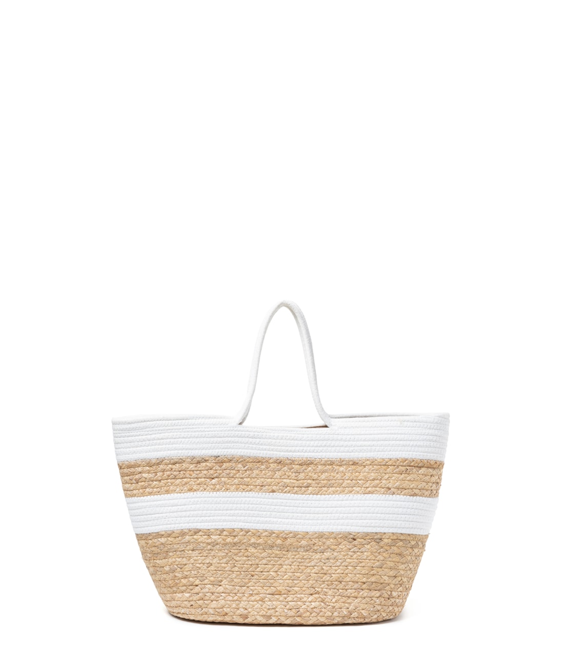 Totebag Bicolor Ylana Salinas Branco