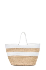 Totebag Bicolor Ylana Salinas Branco