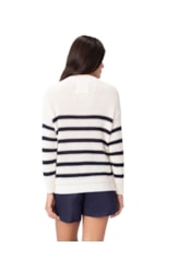 Tricot Holiday Listrado Marinho