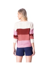 Tricot Holiday Multicolor Rosa Velho