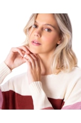 Tricot Holiday Multicolor Rosa Velho