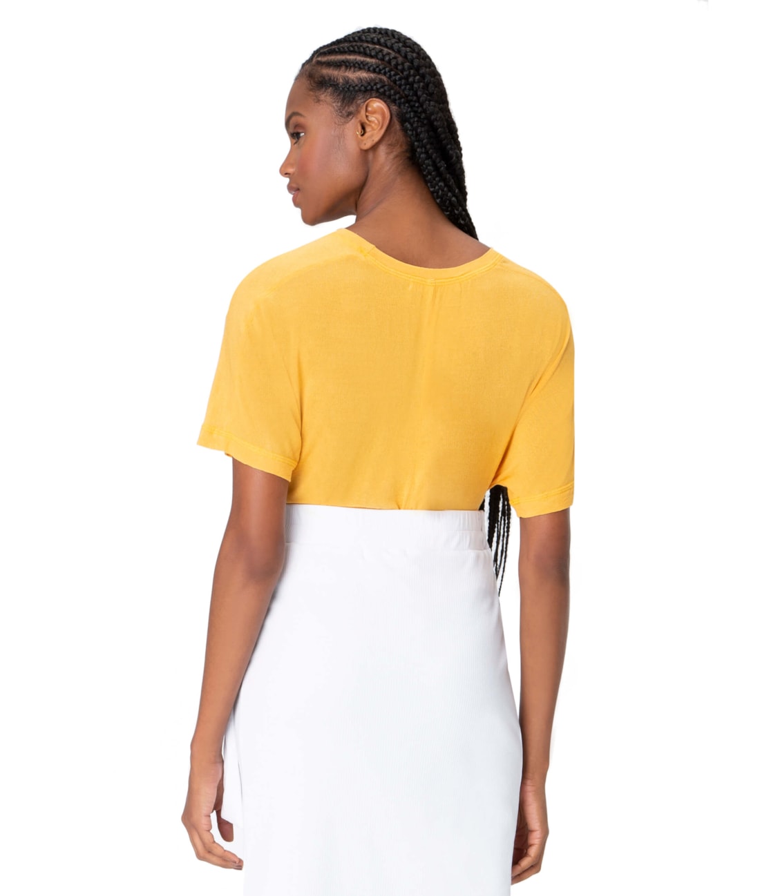 Tricot Holiday Visco Amarelo