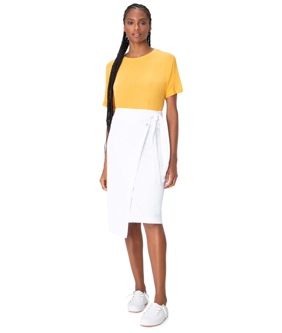 Tricot Holiday Visco Amarelo