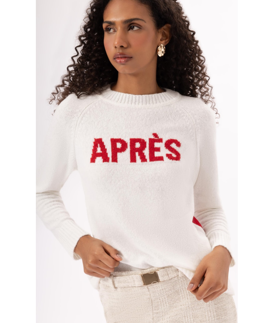 Tricot Jacquard Aspen Off White