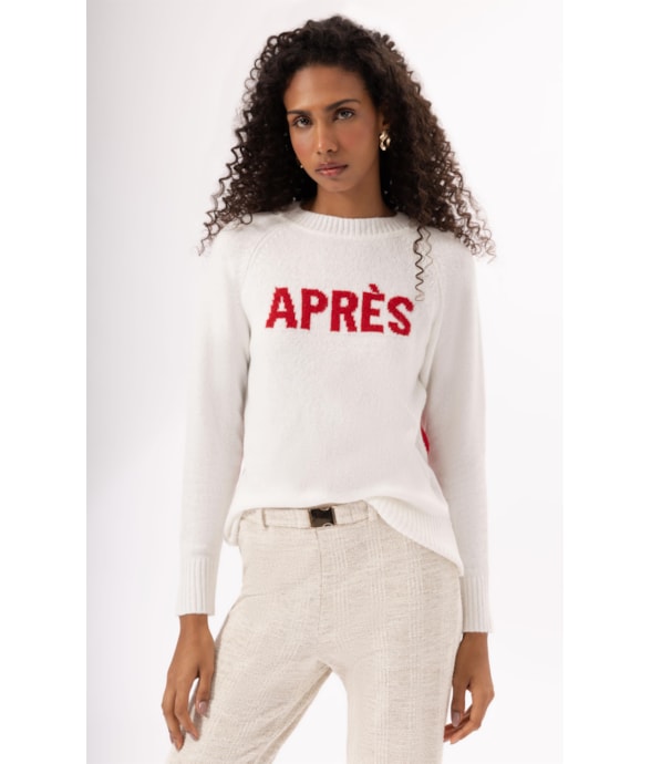 Tricot Jacquard Aspen Off White