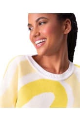 Tricot Jacquard Color Lemon