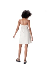 Vestido Alças Linen Soft Natural