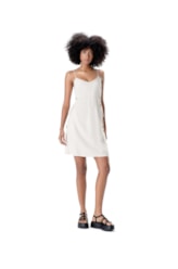 Vestido Alças Linen Soft Natural