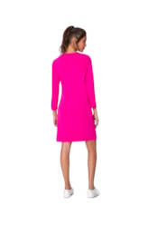 Vestido Crepe Pala Pink