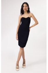 Vestido Crimp Sky Preto