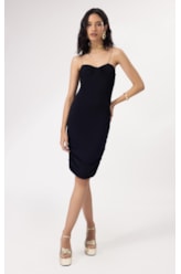 Vestido Crimp Sky Preto