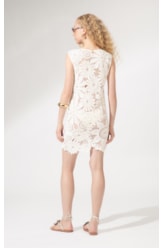 Vestido Crochet Bloom Branco