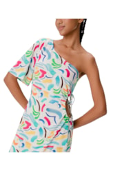 Vestido Curto Beira do Mar Branco