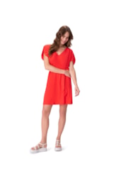 Vestido Curto Celebrate Vermelho